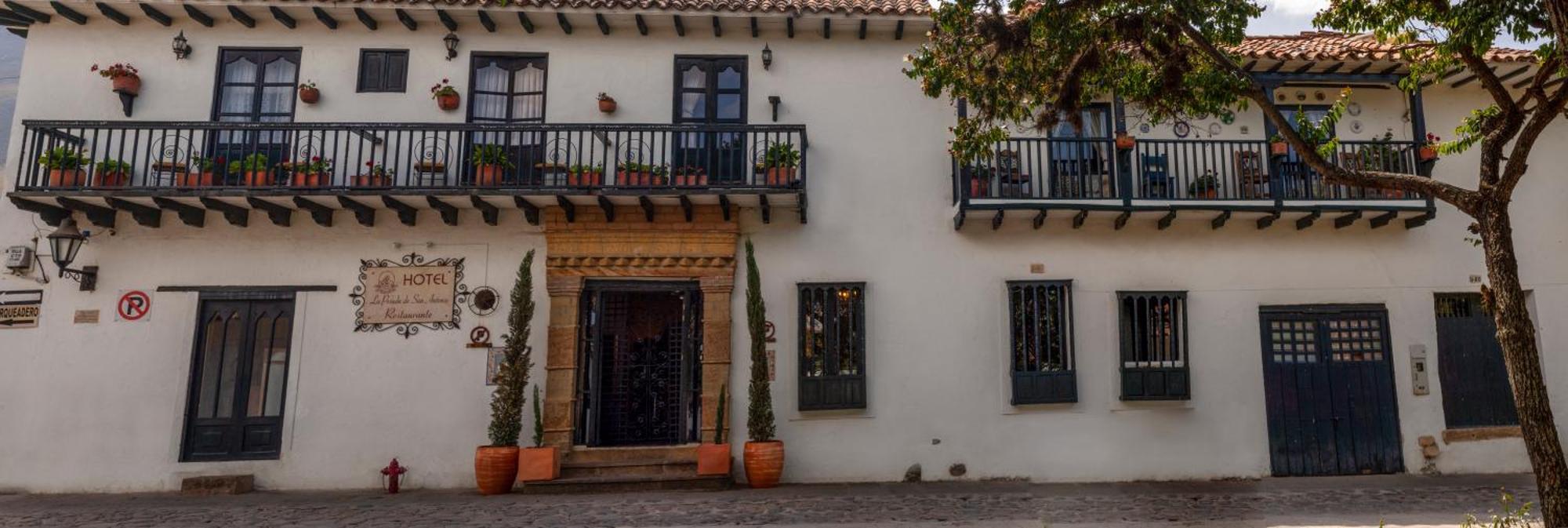 Hotel La Posada De San Antonio Villa de Leyva Kültér fotó
