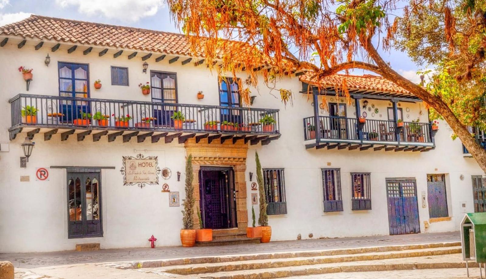 Hotel La Posada De San Antonio Villa de Leyva Kültér fotó